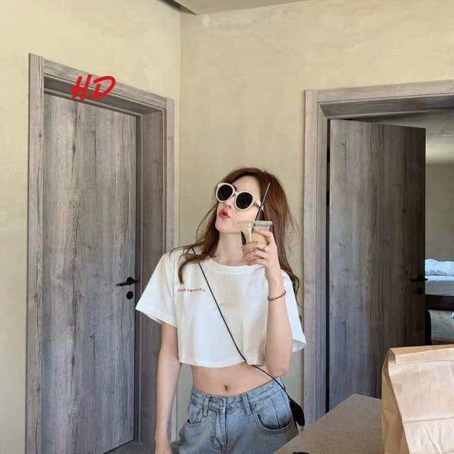 Áo croptop China ton in ngực HDA0719