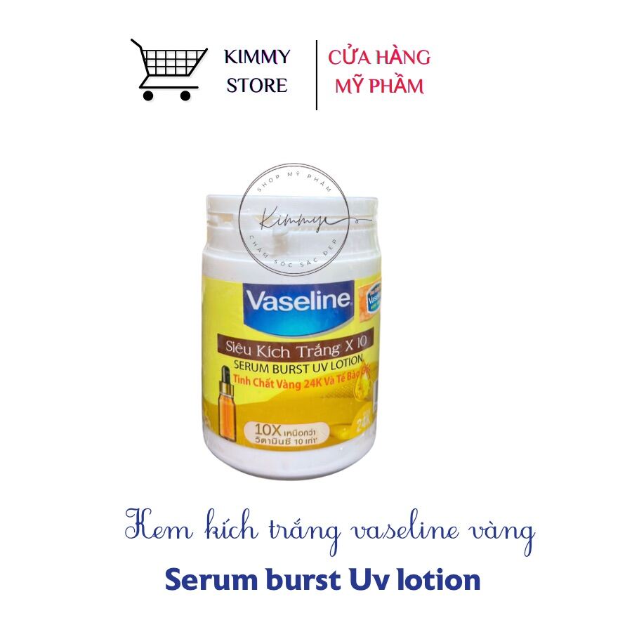 Kem kích trắng vaseline 10X thái lan 200g