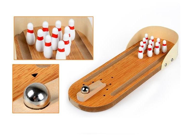 Trò chơi bowling mini cho bé năng động qua tặng cho bé