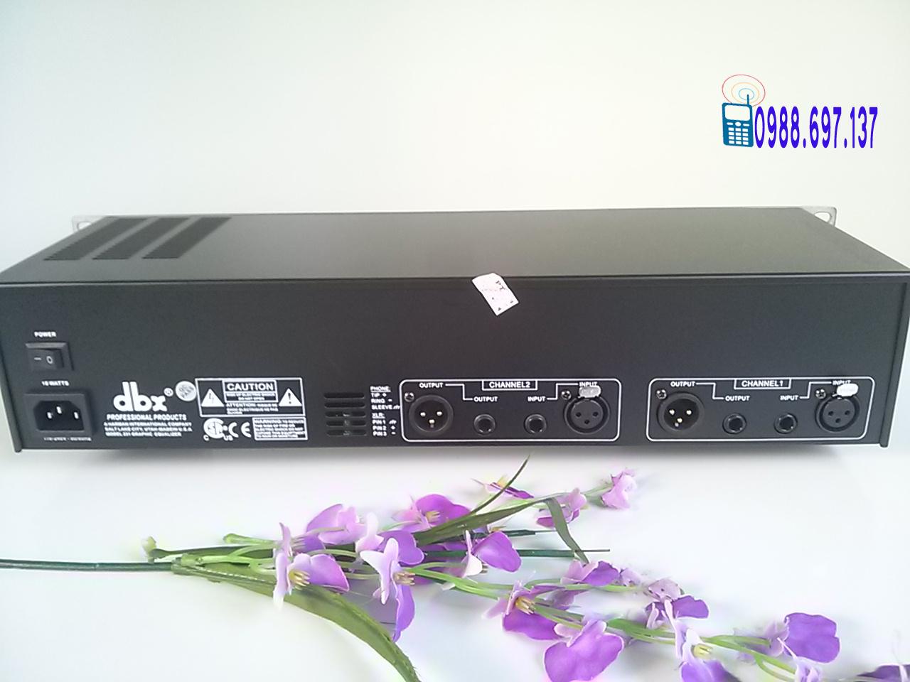 đầu lọc xì equalizer dbx 231s