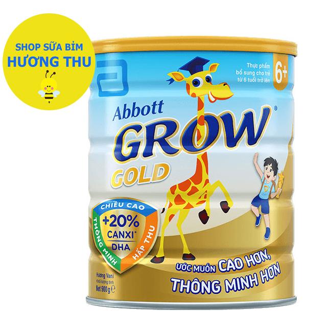 Sữa bột Abbott Grow Gold 6+ 900g (dành cho bé từ 6 tuổi trở lên)