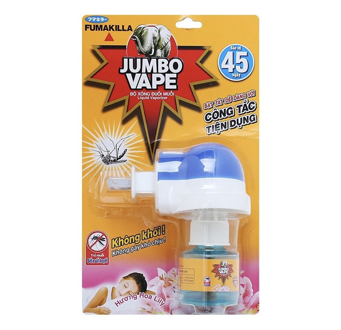 [HCM]Bộ Xông Đuổi Muỗi Jumbo Vape