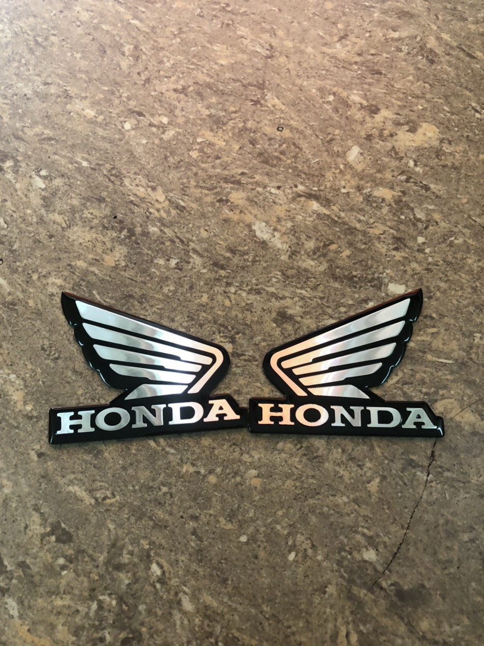 Tem logo dán Honda Cánh chim xe máy
