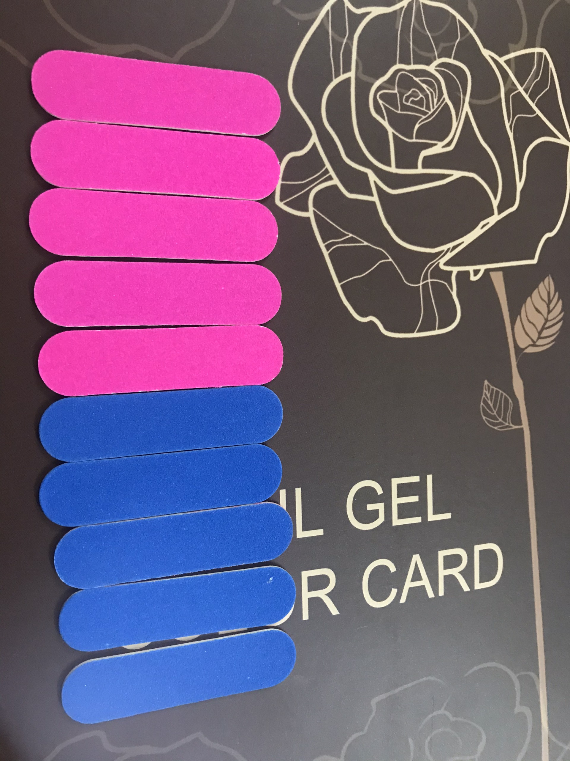 Dũa móng tay mini phụ kiện làm nail set 10 cái