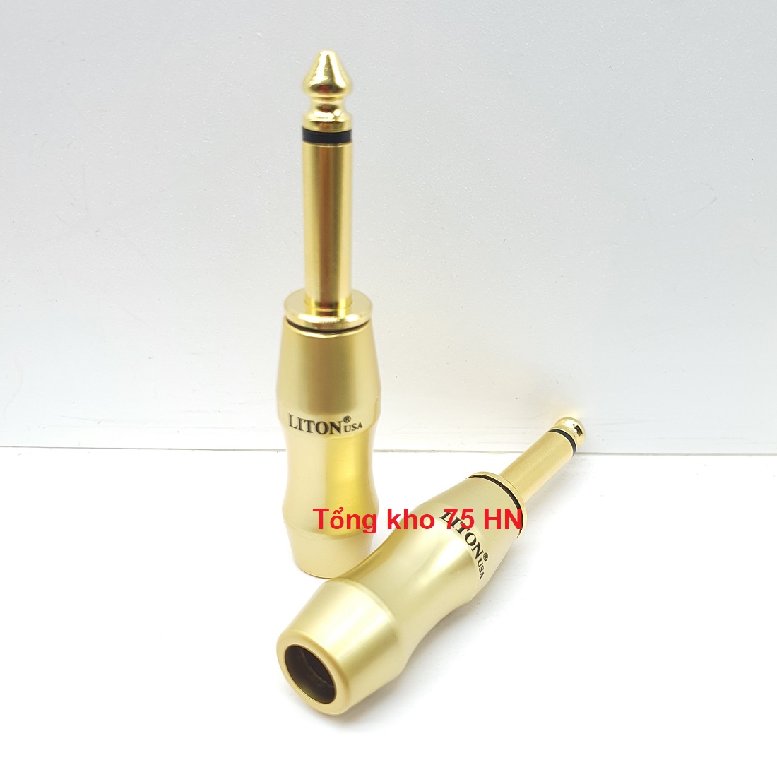01 jack liton cao cấp 6.5mm mono thẳng - jack hàn liton usa