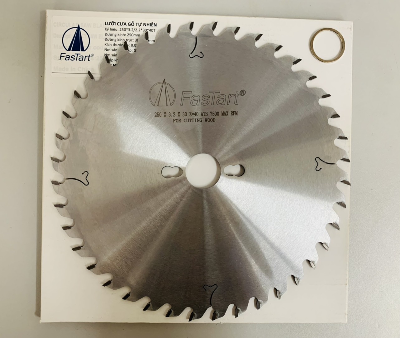 Lưỡi cưa gỗ 250x40 răng FasTart