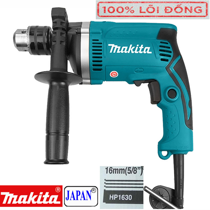 Mua Máy khoan cầm tay nhật bản Máy khoan điện có khoan búa - khoang tường - máy đục bê tông - máy khoan gỗ - máy khoan sắt - khoan lõi đồng 100% - Máy khoan công suất lớn