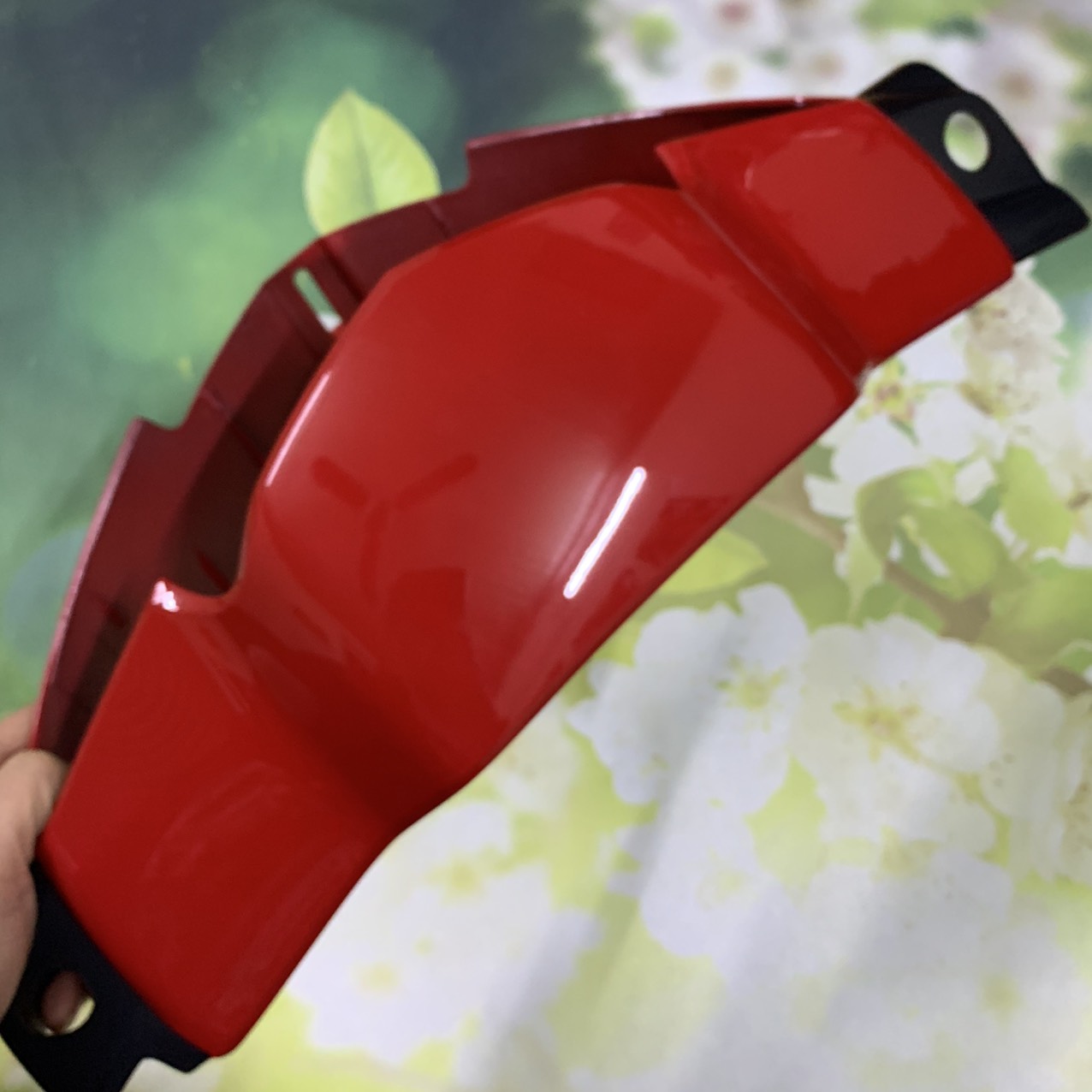 ỐP đầu trước xe wave Alpha  -wave ZX -nhựa nguyên sinh ABS (màu ĐỎ CỜ )