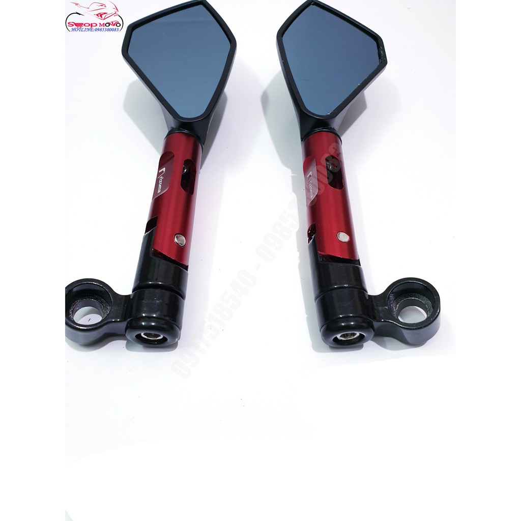 Gương Rizoma Cao Cấp 5 Cạnh Cá Tính (Giá 1 Cặp)