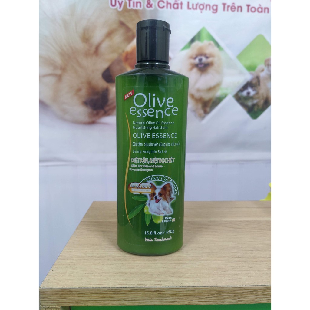 Sữa tắm Oliver trị ve rận cho chó 450ml