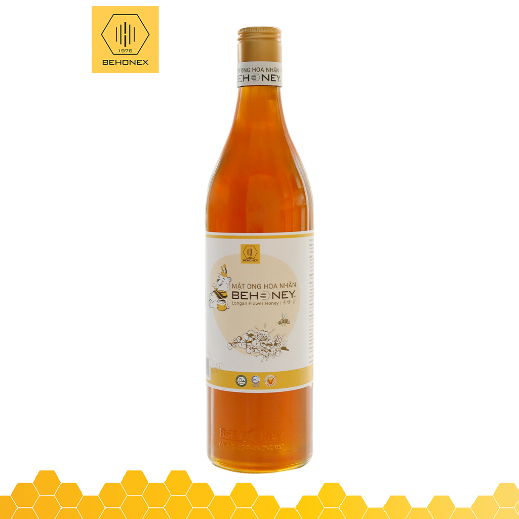 [NGUYÊN CHẤT] MẬT ONG HOA NHÃN 600ML
