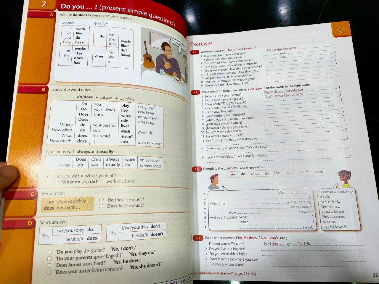 Bộ nhập english grammar in use 3q in màu (kèm link audio và answer key)