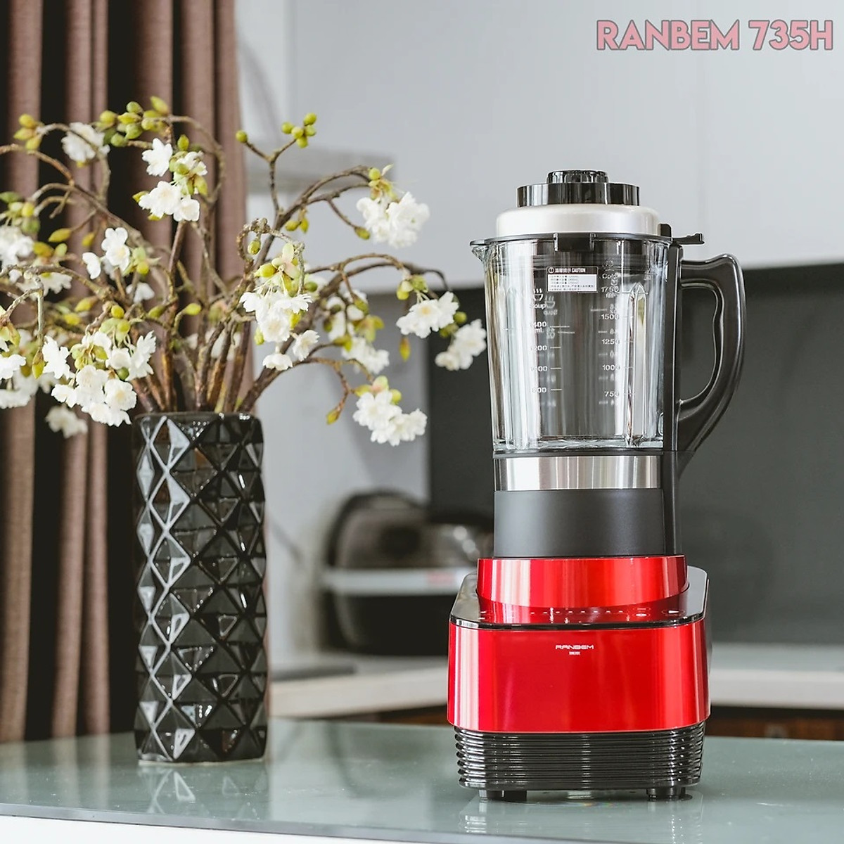 Máy làm sữa hạt đa năng RANBEM 735H dung tích 1,75 lít (Giá áp dụng giao tại HN, HCM& các tỉnh liên hệ shop)