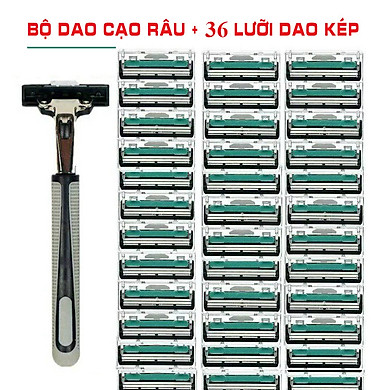 Set dao cạo râu 36 món