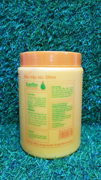 [HCM]Kem ủ tóc Everflor Olive Oil 1000ml