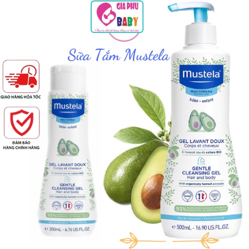 Sữa Tắm Mustela chai ( 500ml - 200ml )