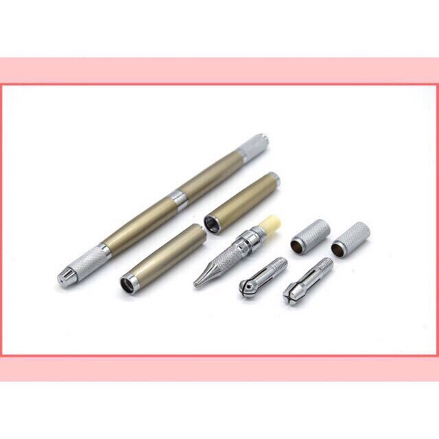 CÁN KHẮC 3 ĐẦU HÀN QUỐC dùng phun xăm