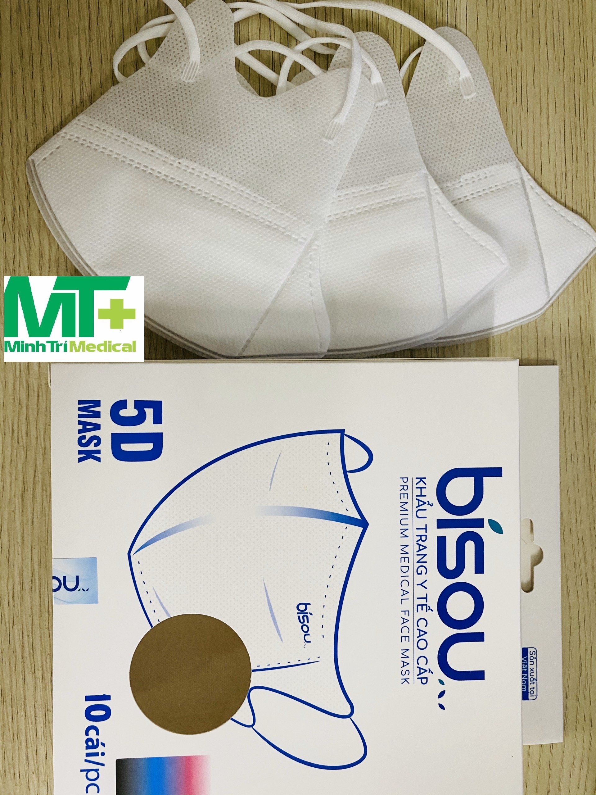 Khẩu Trang Y Tế Cao Cấp Bisou 5D