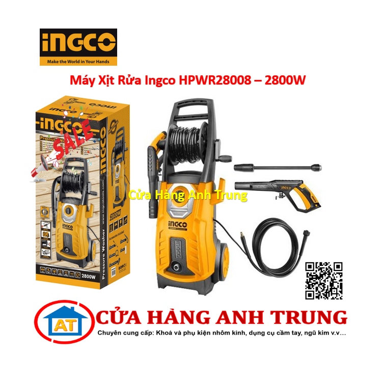Máy Xịt Rửa Ingco HPWR28008 - 2800W