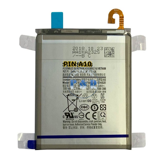 Pin thay thế cho samsung A750/A7-2018/(Mã EB-BA750ABU)
