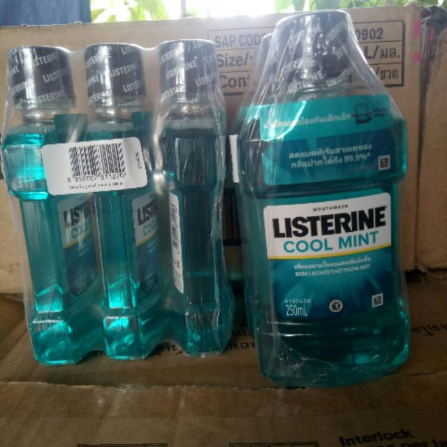 NƯỚC SÚC MIỆNG LISTERINE THÁI LAN 250 ml