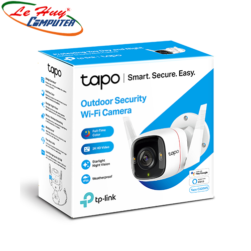 Camera wifi ngoài trời tp-link tapo c320ws 4mp 2k