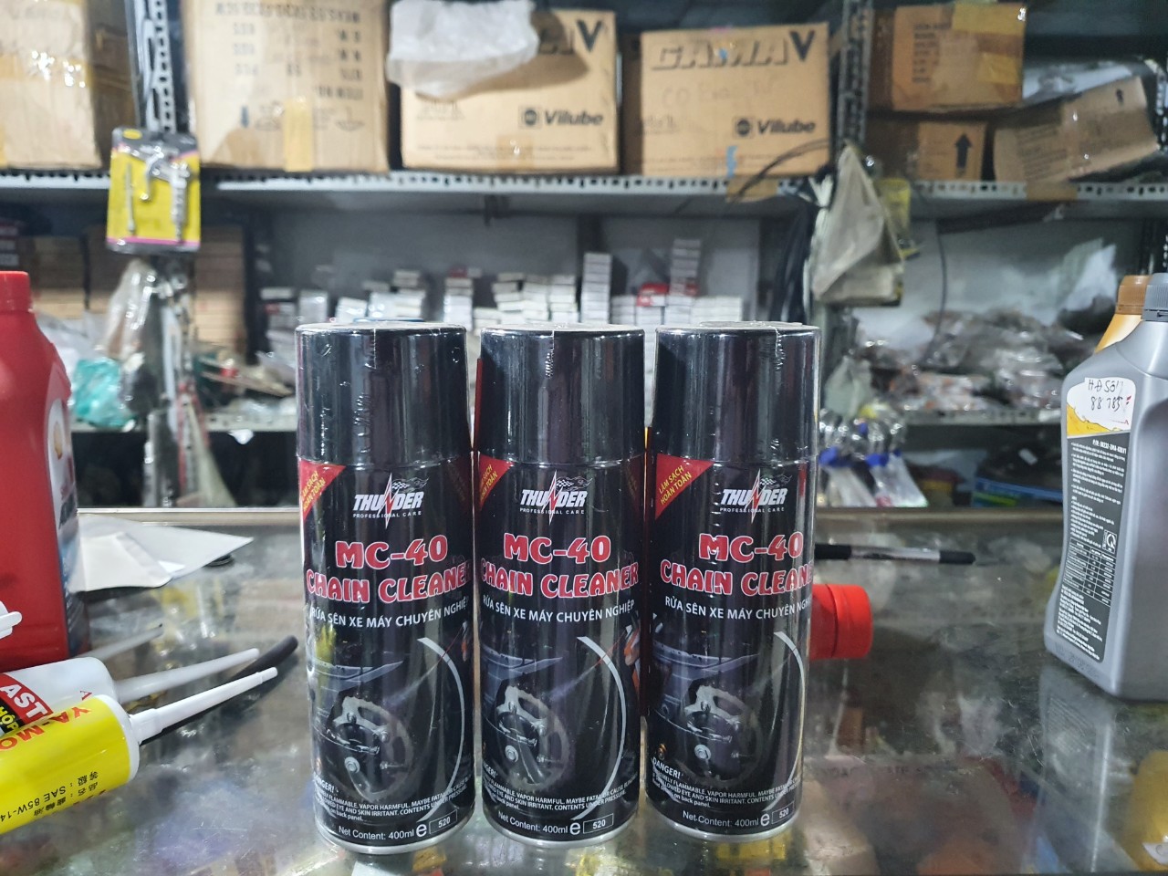 [HCM]Chai Xịt Rửa Sên Chuyên Dụng Thunder MC-40 . Hàng Công Ty