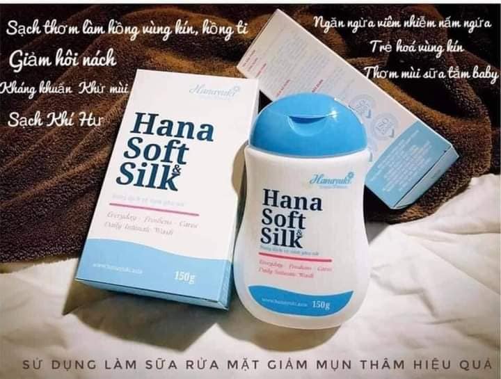 Dung dịch vệ sinh hana soft silk 150ml