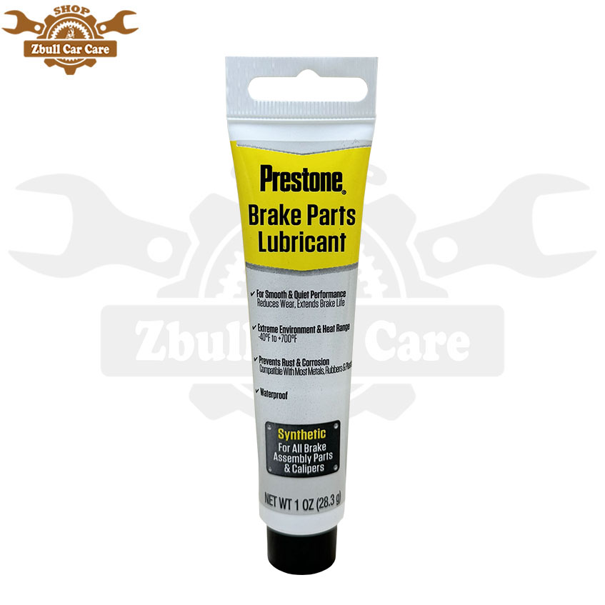 Mỡ tra phanh Prestone AS425 bảo dưỡng bôi trơn cuppen phanh/thắng xe ô tô. Tương thích với kim loại, cao su và nhựa