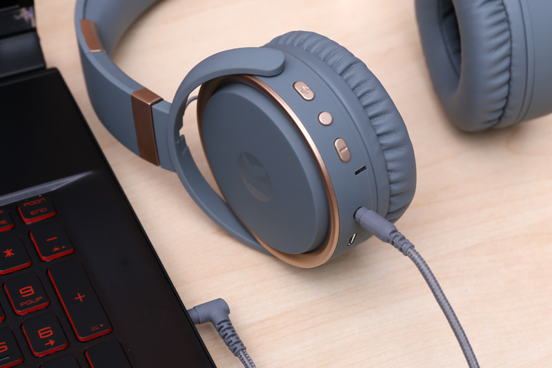 Tai nghe Bluetooth Kanen K6 Xám Gold