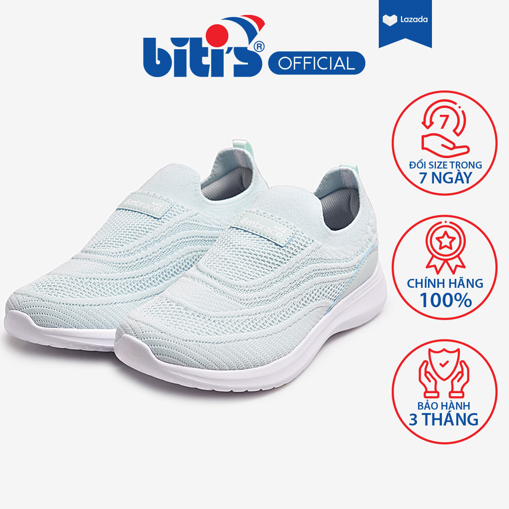 Giày Thể Thao Nữ Biti's Êmbrace BSW001500XNG (Xanh ngọc)