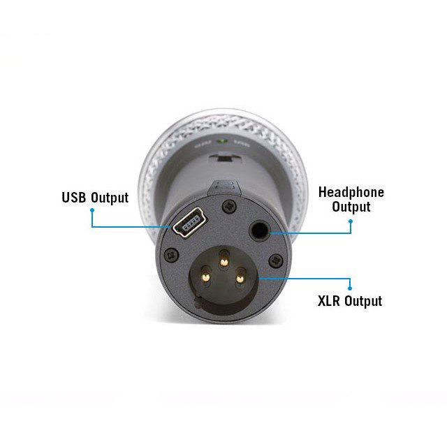 Micro USB thu âm dynamic Samson Q2U