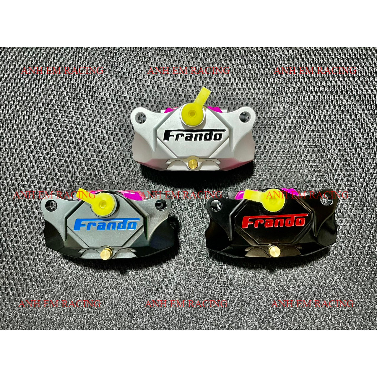Heo dầu 2 piston Frando nhôm CNC