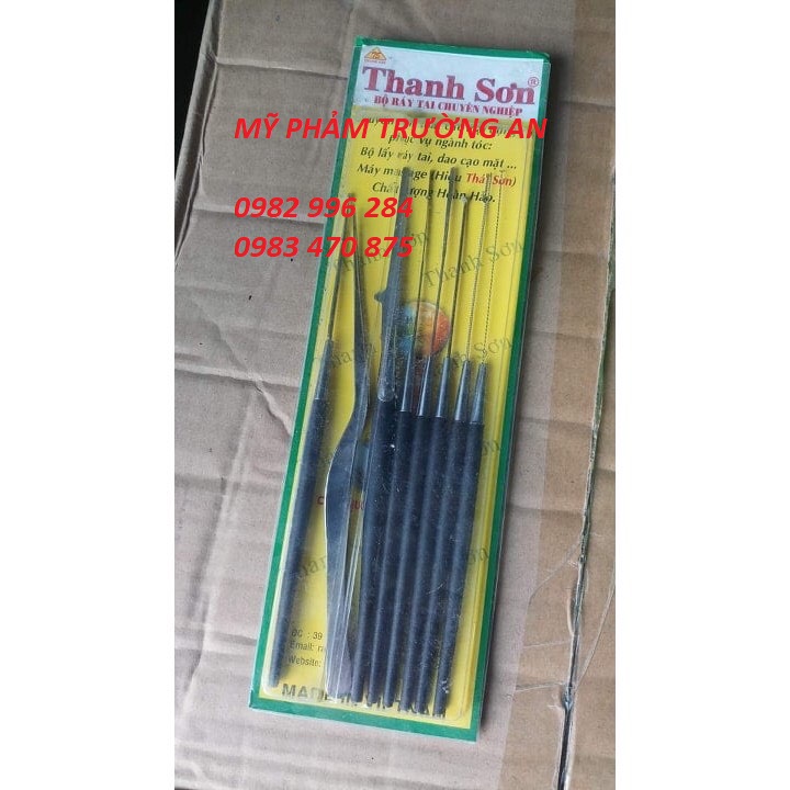 Bộ Dụng Cụ Lấy Rái Tai 8 Món