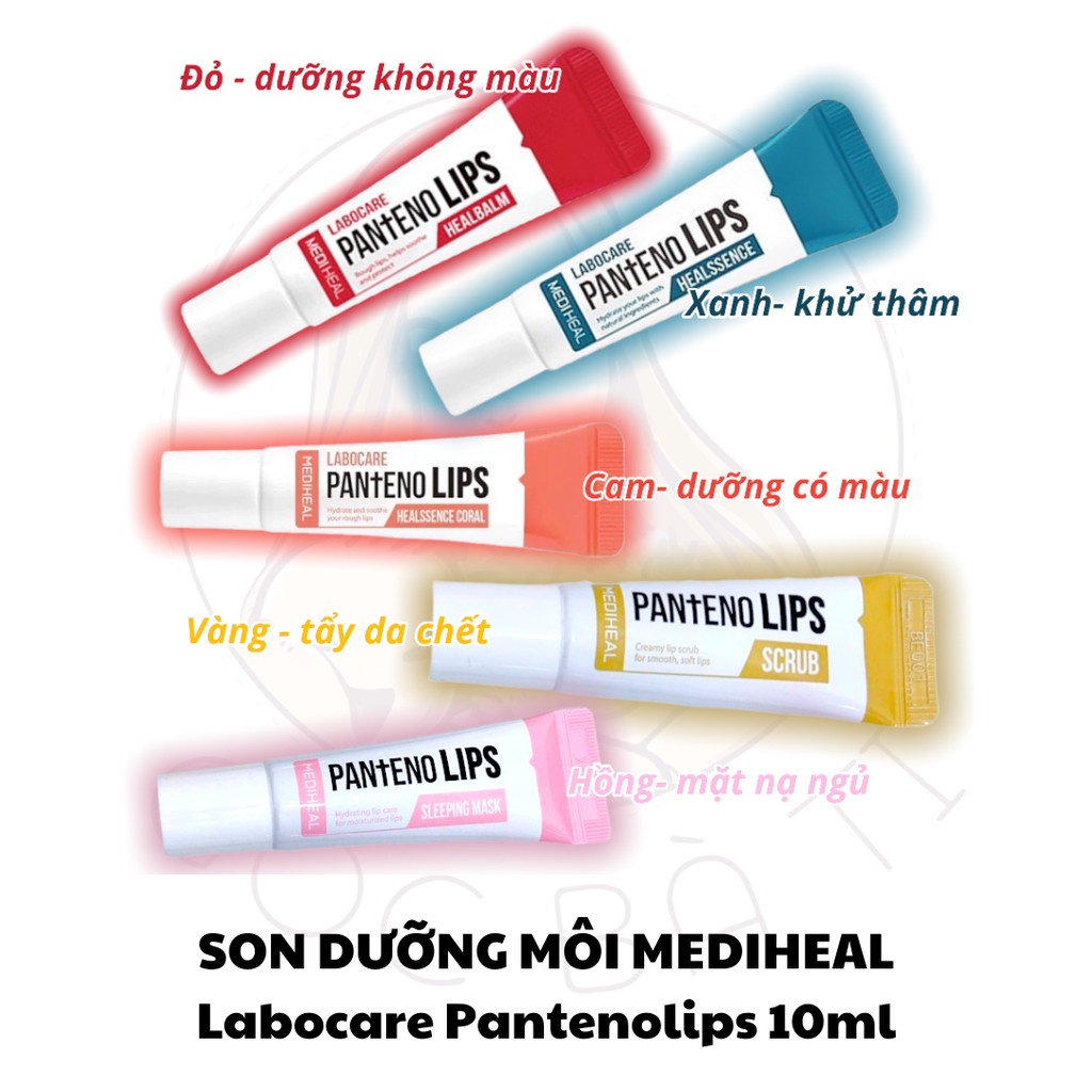 Son dưỡng môi Mediheal Labocare Pantenolips 10ml (đủ 5 màu)