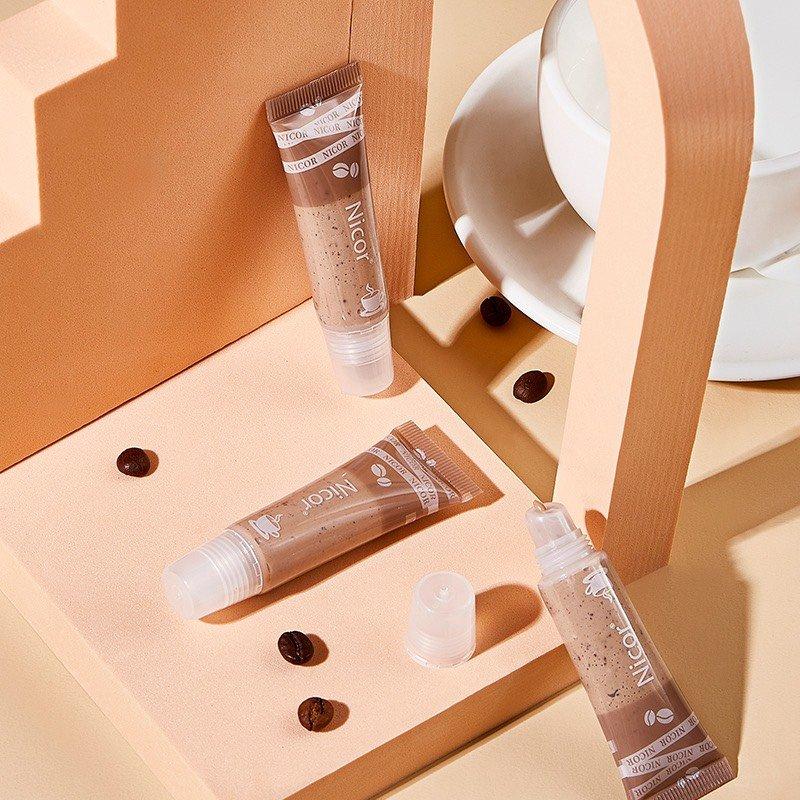 Tẩy tế bào chết, tẩy da chết môi Cafe Nicor
