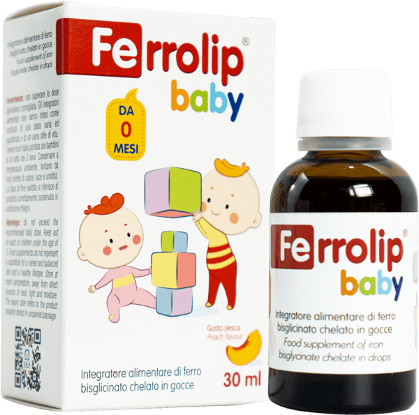 Sắt Hữu Cơ cho bé Ferrolip baby