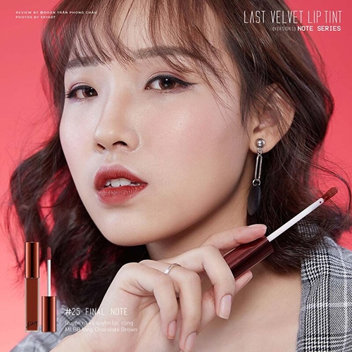 Son Bbia 25 màu đỏ nâu đất ( MÃ 935)