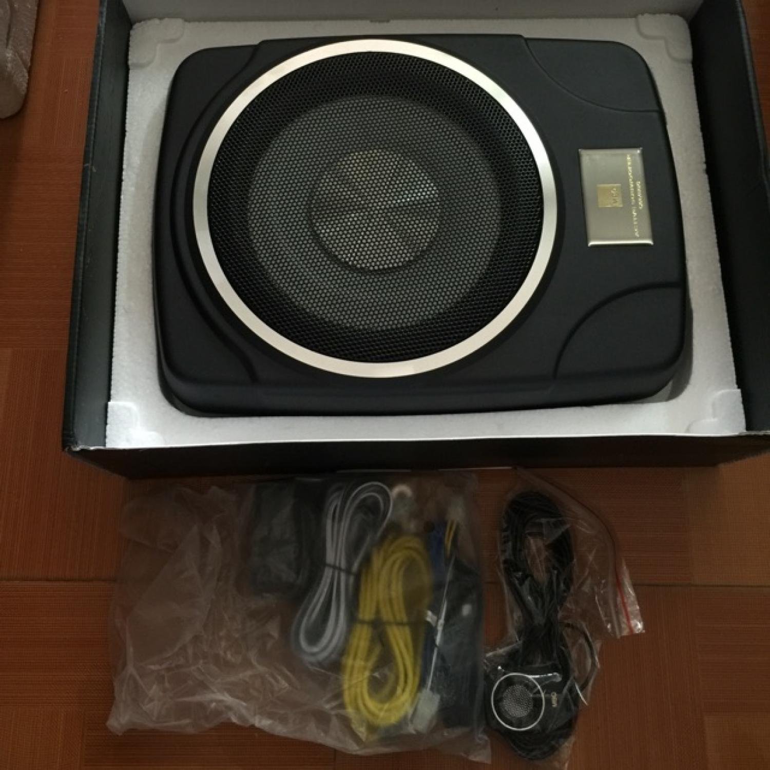 Loa gầm ghế mbq 10 e, loa sub gầm ghế ô tô, loa sub mbq