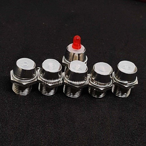 CHỤP LED VỎ SẮT 3MM, 5MM (5C)