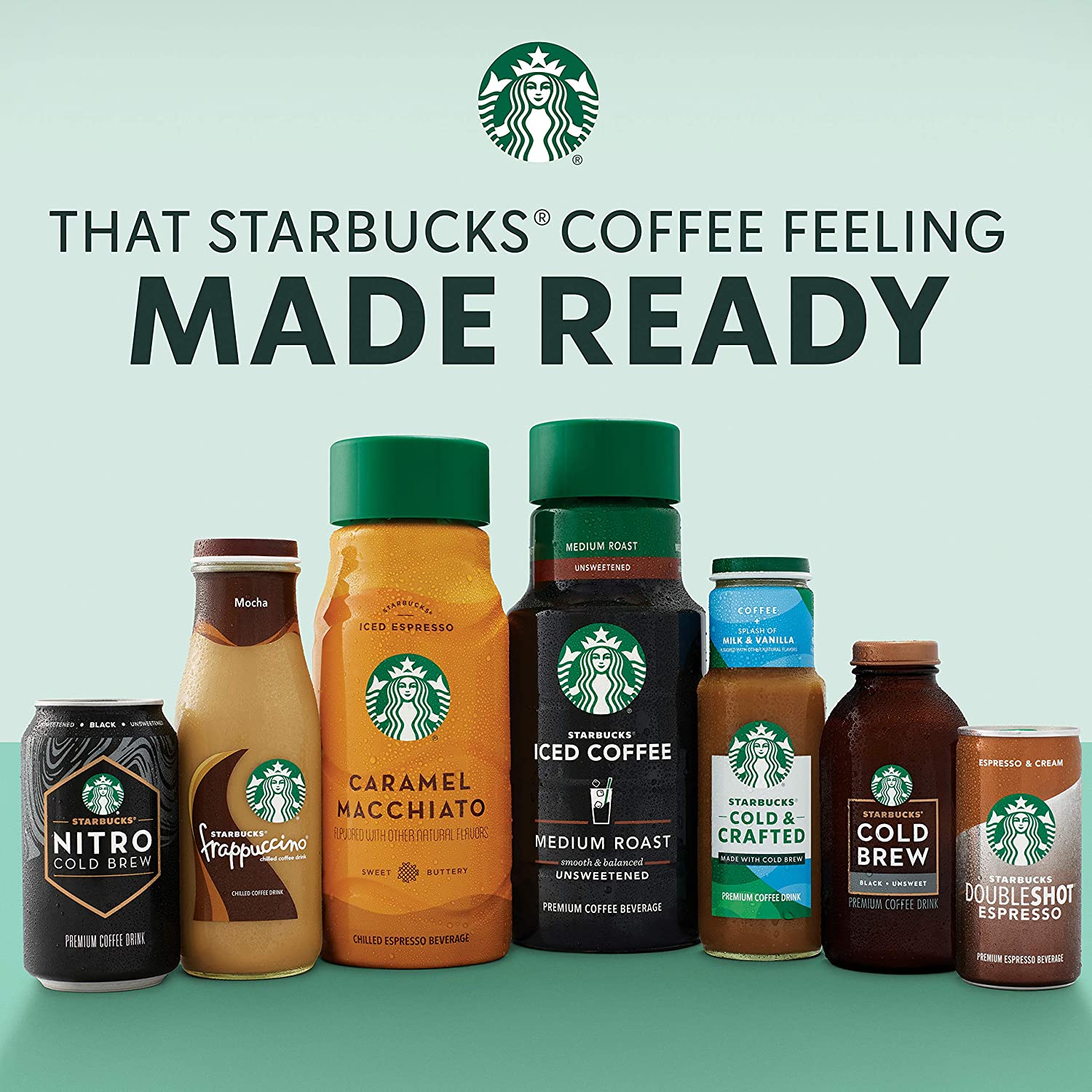 CAFE SỮA MOCHA UỐNG LIỀN Starbucks Cold & Crafted Coffee, 325ml (11oz)