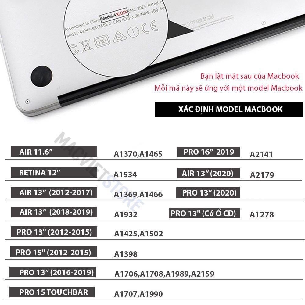 Miếng dán màn hình Macbook Kèm Bộ Lau (Full Dòng)