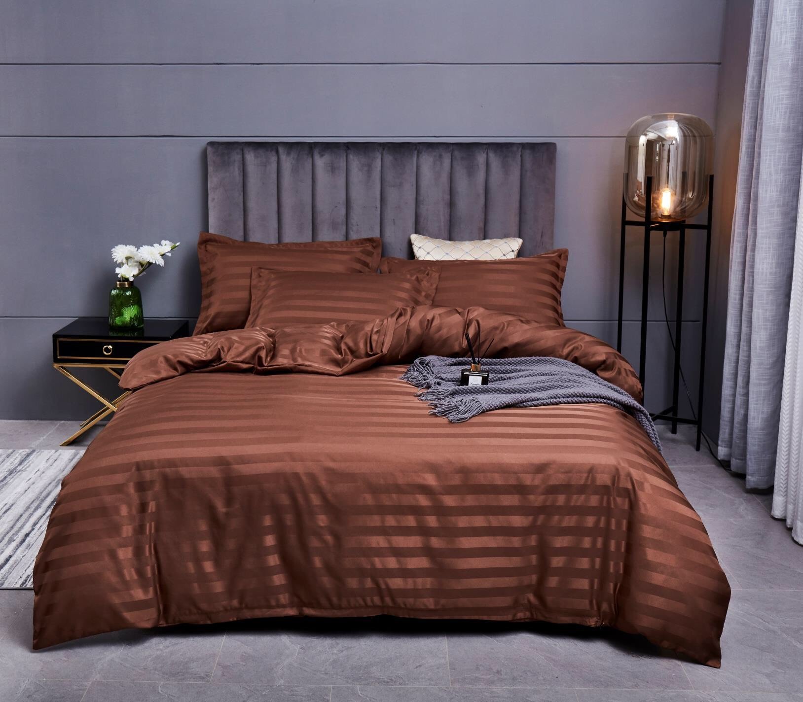 Bộ chăn ga gối cotton 3f cao cấp mã ff16