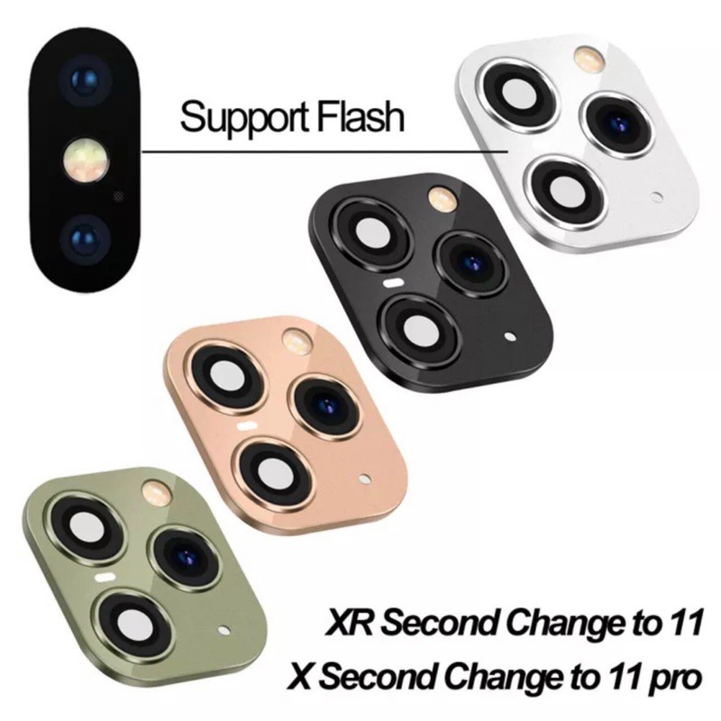 Mắt camera độ iphone 11Pro cho iPhone X-Xs Xsmax