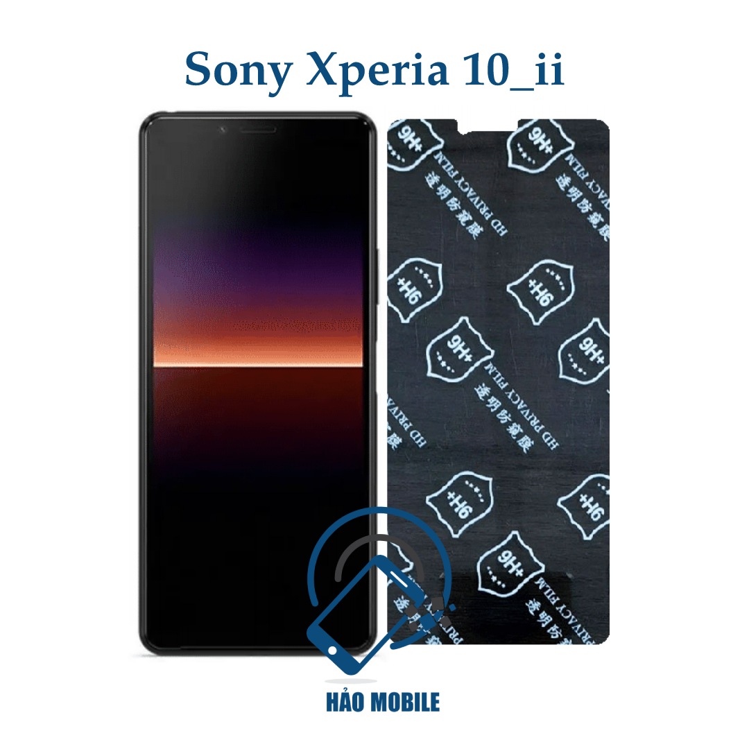Dán chống nhìn trộm Sony Xperia 10 Mark II - Dán cường lực dẻo nano