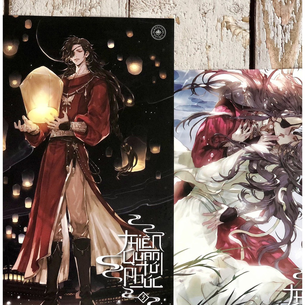Poster Sách - Thiên Quan Tứ Phúc - Cẩm Phong