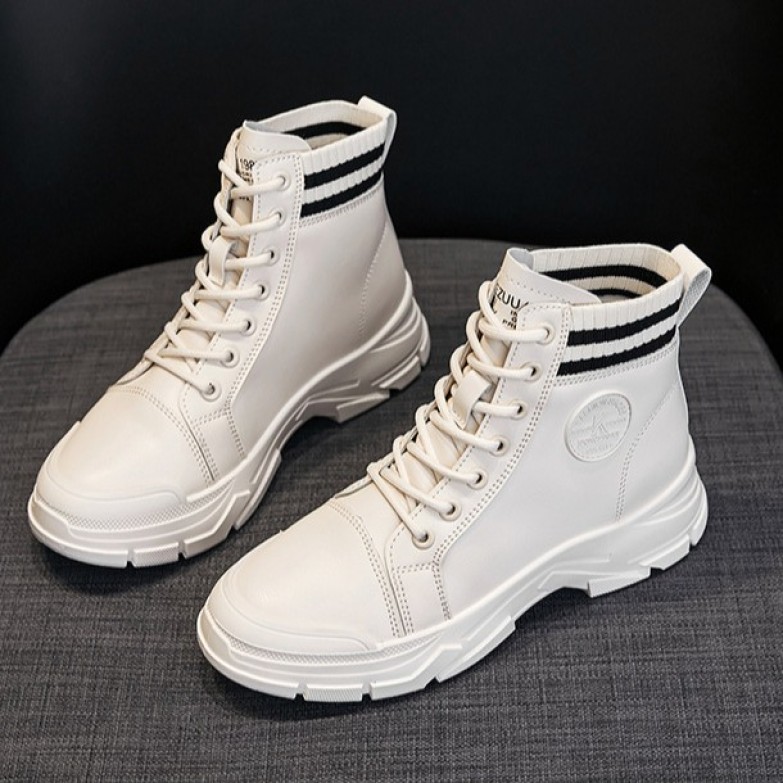 💖FULLBOX BOOT💖 Bốt ulzzang Hàn Quốc độn đế dày cổ chun ôm chân cá tính giá rẻ