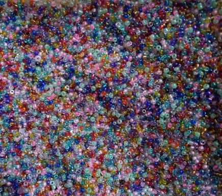 gói 10/25/50gam hạt cườm size 2-3.6mm