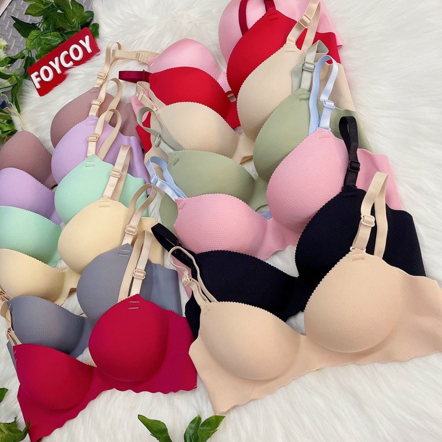 Combo 3 Áo lót đúc su siêu nâng ngực cao câp ( đệm 5cm)