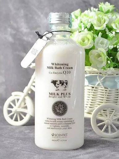 Sữa tắm bò Milk plus Q10 Thái Lan 450ml